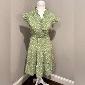 Monteau Los Angeles, small floral summer dress